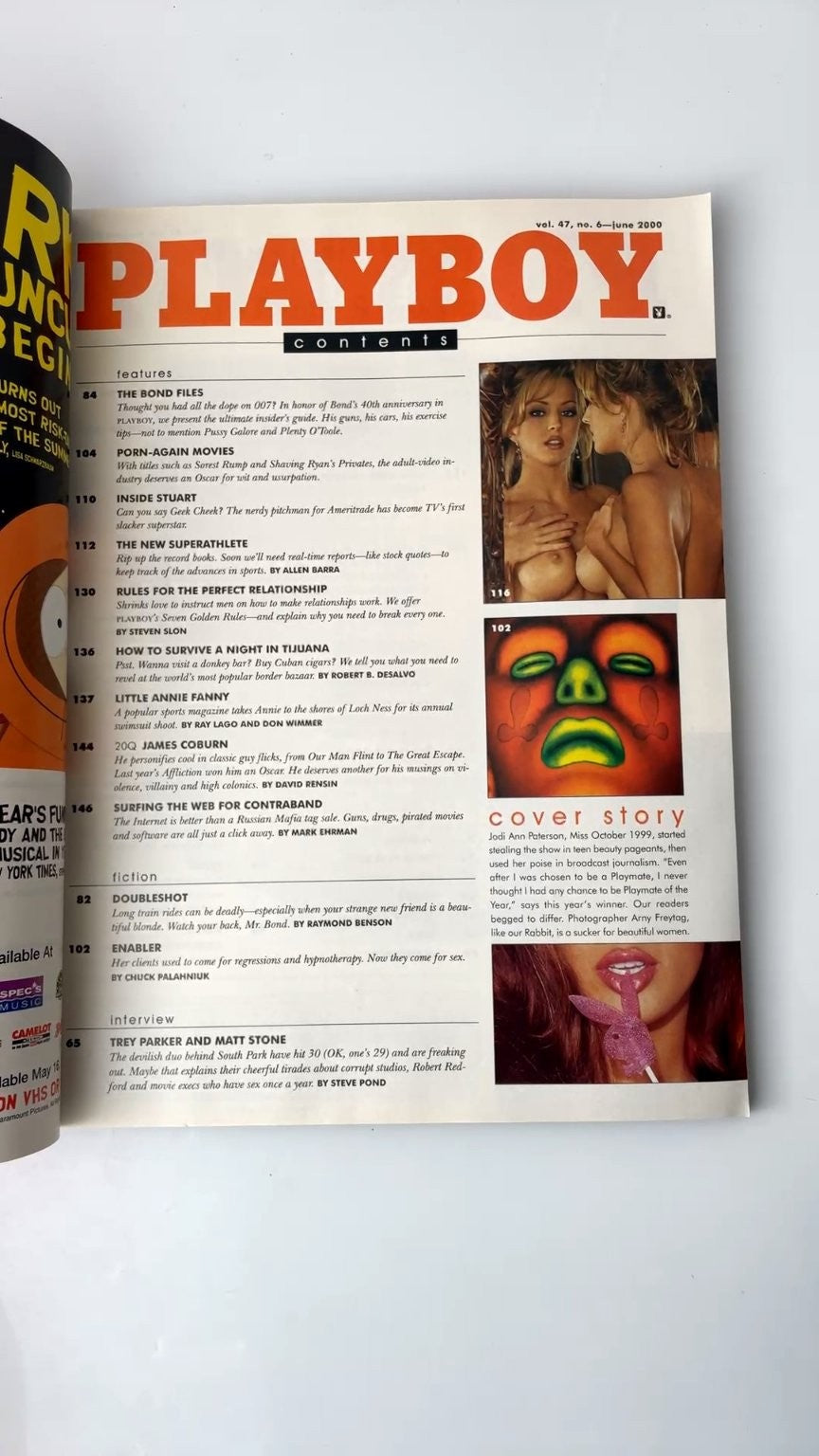 Playboy June 2000 Carré Otis Playmate of the Year Illustrated