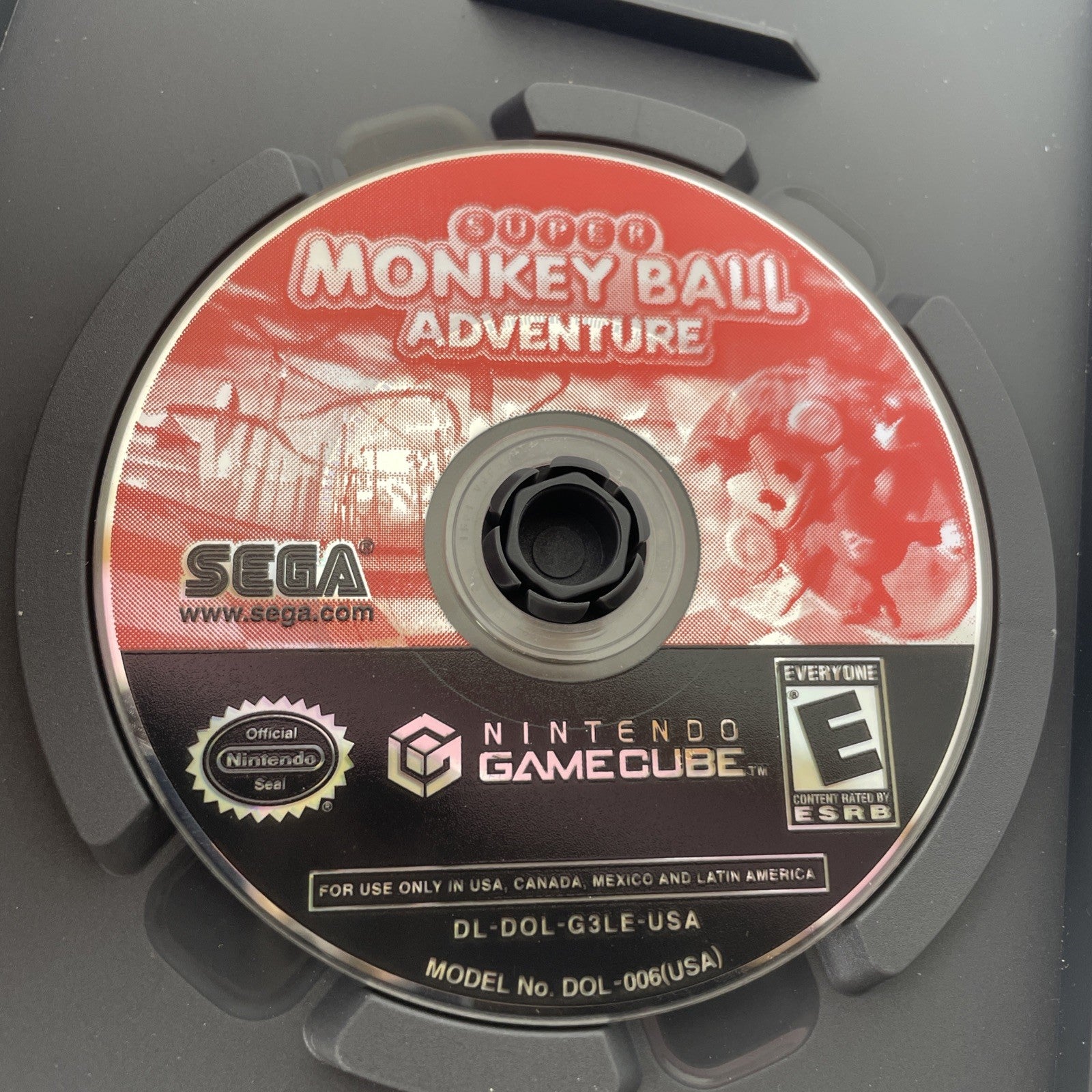 Super Monkey Ball Adventure (Nintendo GameCube, 2006) Complete CIB Tested