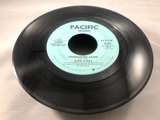 45 RECORD - ALAN O'DAY - UNDERCOVER ANGEL VG+ see pics