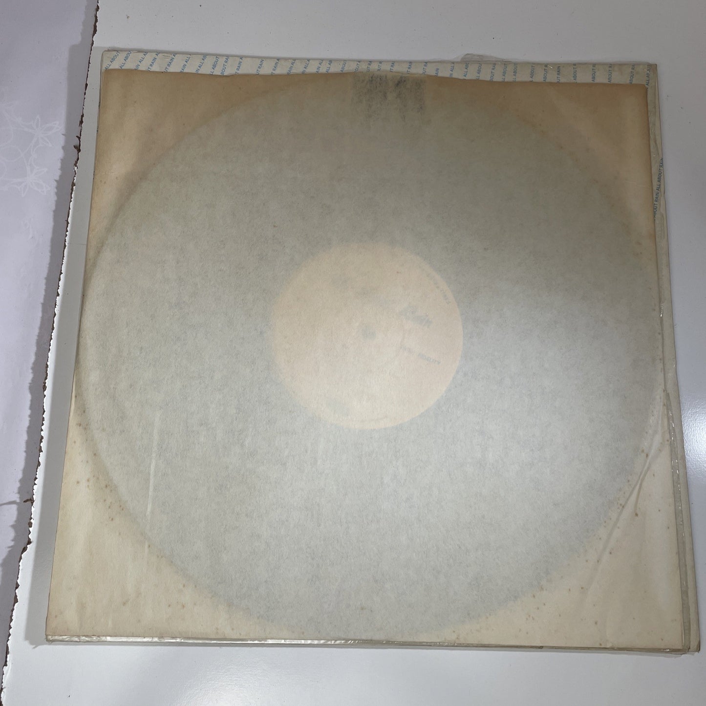 Various Rare Obscure All About Rain - For US Royal Tires (LP, Undated, 60's) VG
