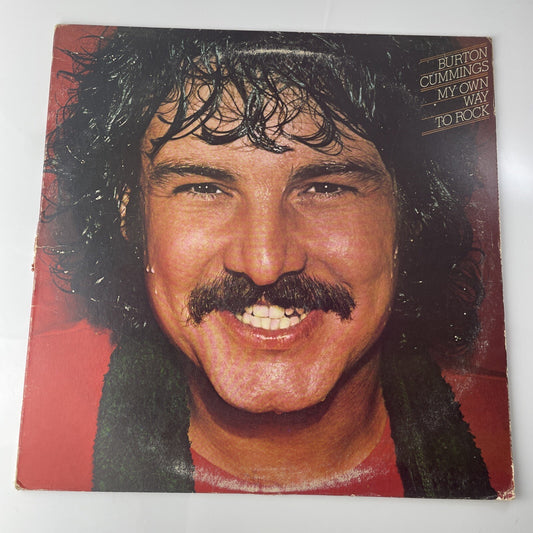 BURTON CUMMINGS my own way to rock Portrait  orig 1977 blues rock VG