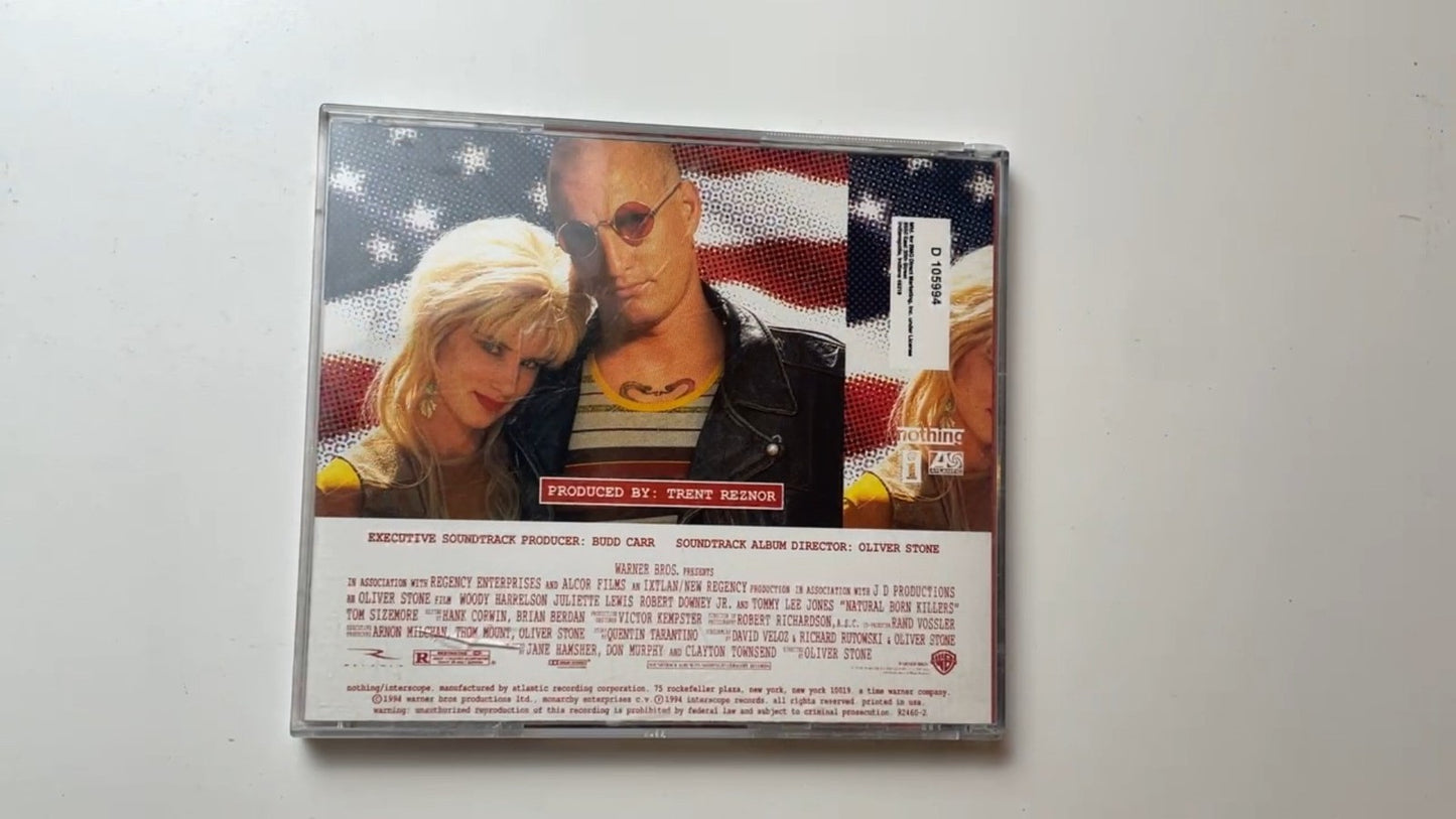 Natural Born Killers Soundtrack CD 1994 Produced by Trent Reznor Rock