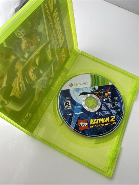 LEGO Batman 2: DC Super Heroes (Microsoft Xbox 360, 2012) CIB Complete W Manual