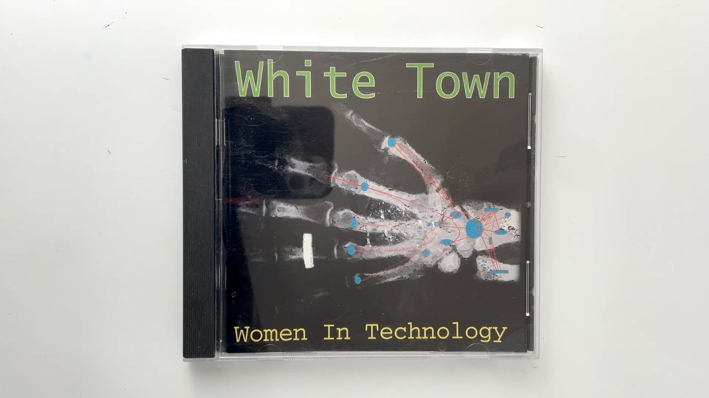 White Town - Women In Technology CD 1997 EMI Records Electronic Indie