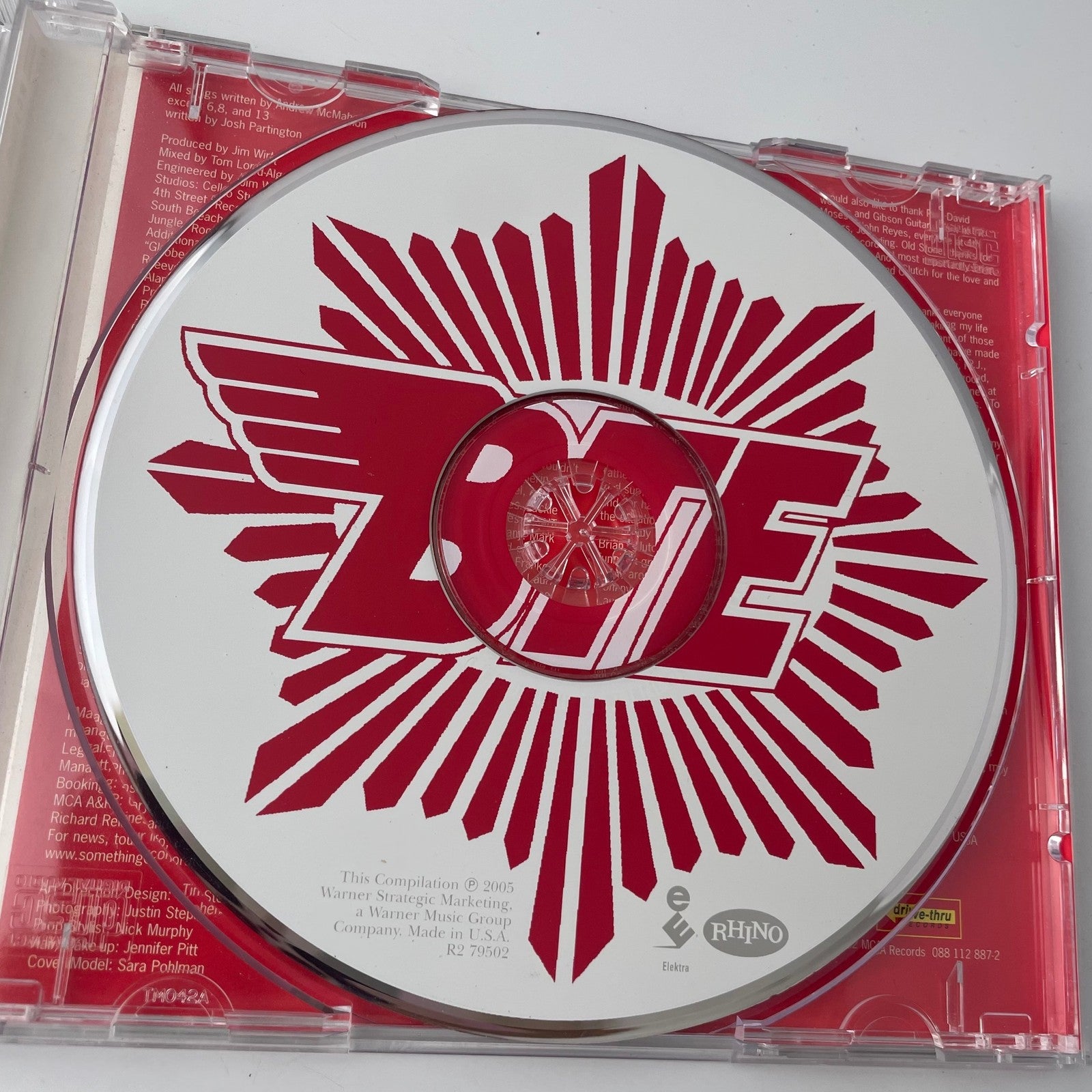 Something Corporate CD Leaving Through The Window 2002 MCA Alternative Rock