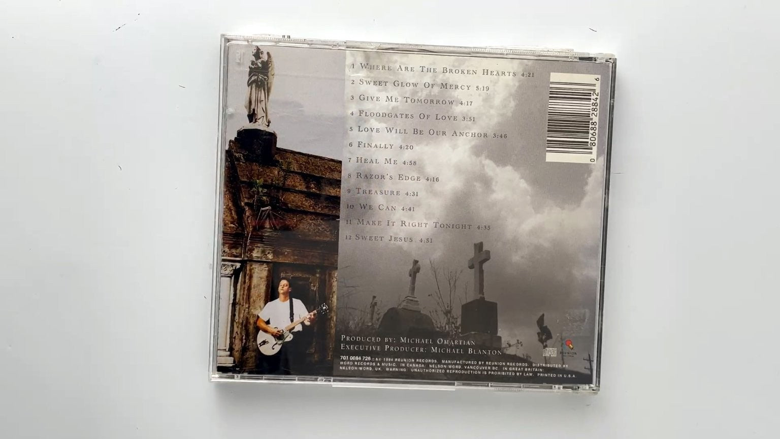 Gary Chapman - The Light Inside CD 1994 Reunion Records Christian Pop