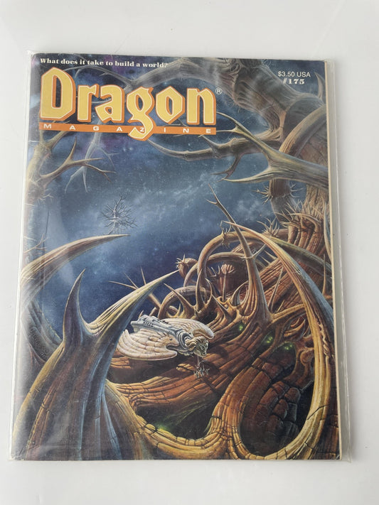 Vintage Dragon Magazine Issue 175 November 1991 TSR Dungeons & Dragons AD&D