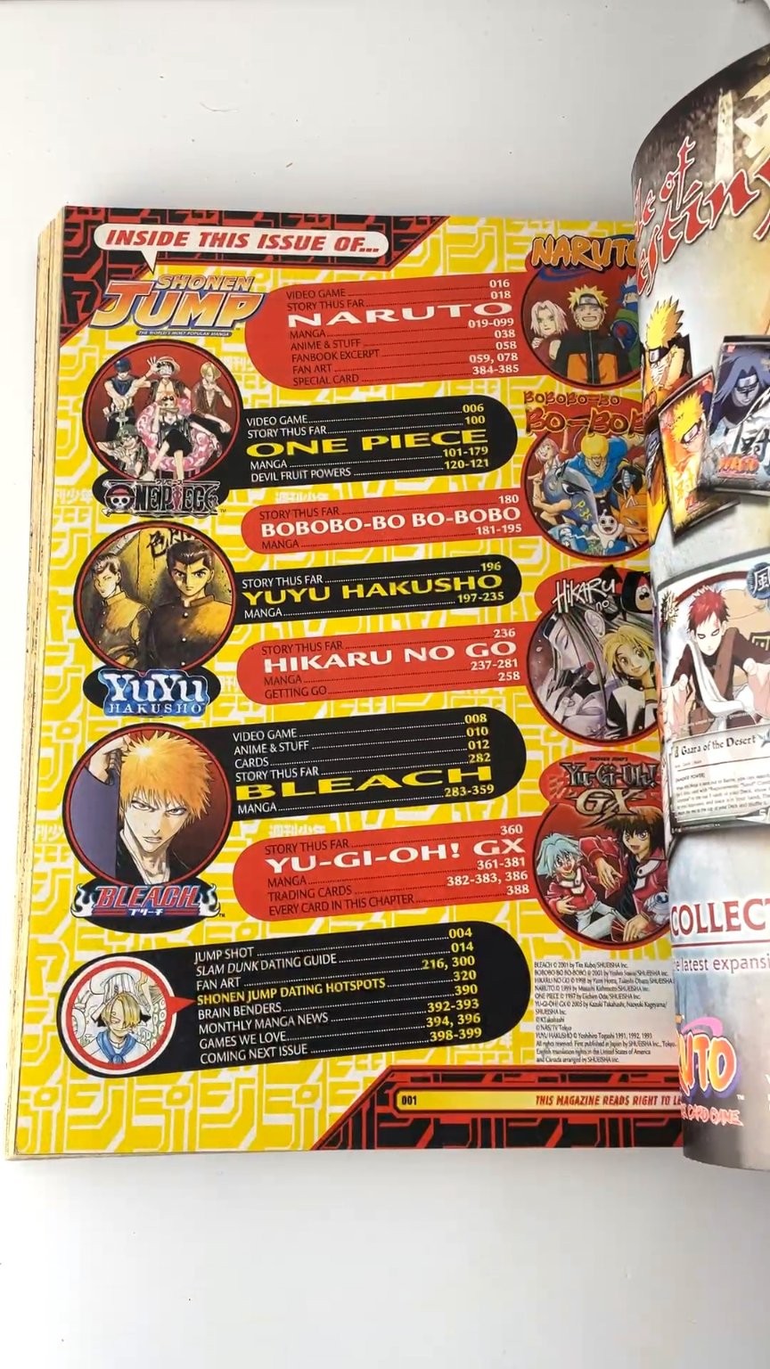 Shonen Jump February 2008 Volume 6 Issue 2 Manga Anime Magazine