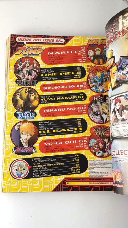 Shonen Jump February 2008 Volume 6 Issue 2 Manga Anime Magazine