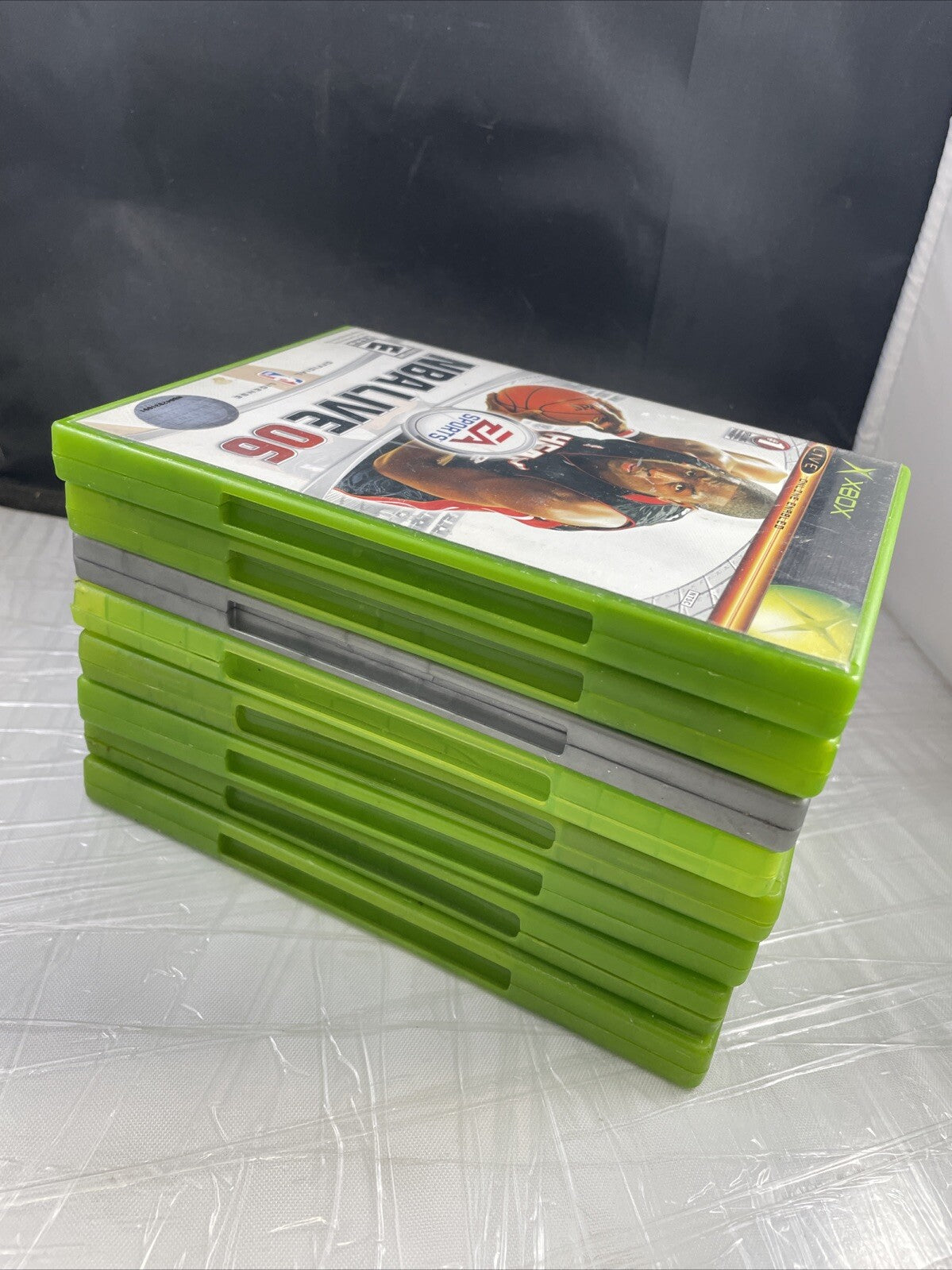 Original Xbox Games Lot Of 8 Basketball Antz Karaoke NASCAR Ghost Recon 