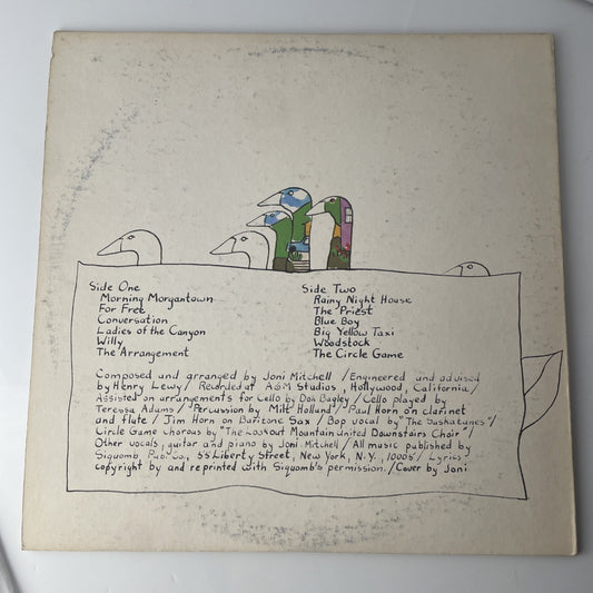 [FOLK/POP]~EXC/VG LP~JONI MITCHELL~Ladies Of The Canyon~[1970~ Original
