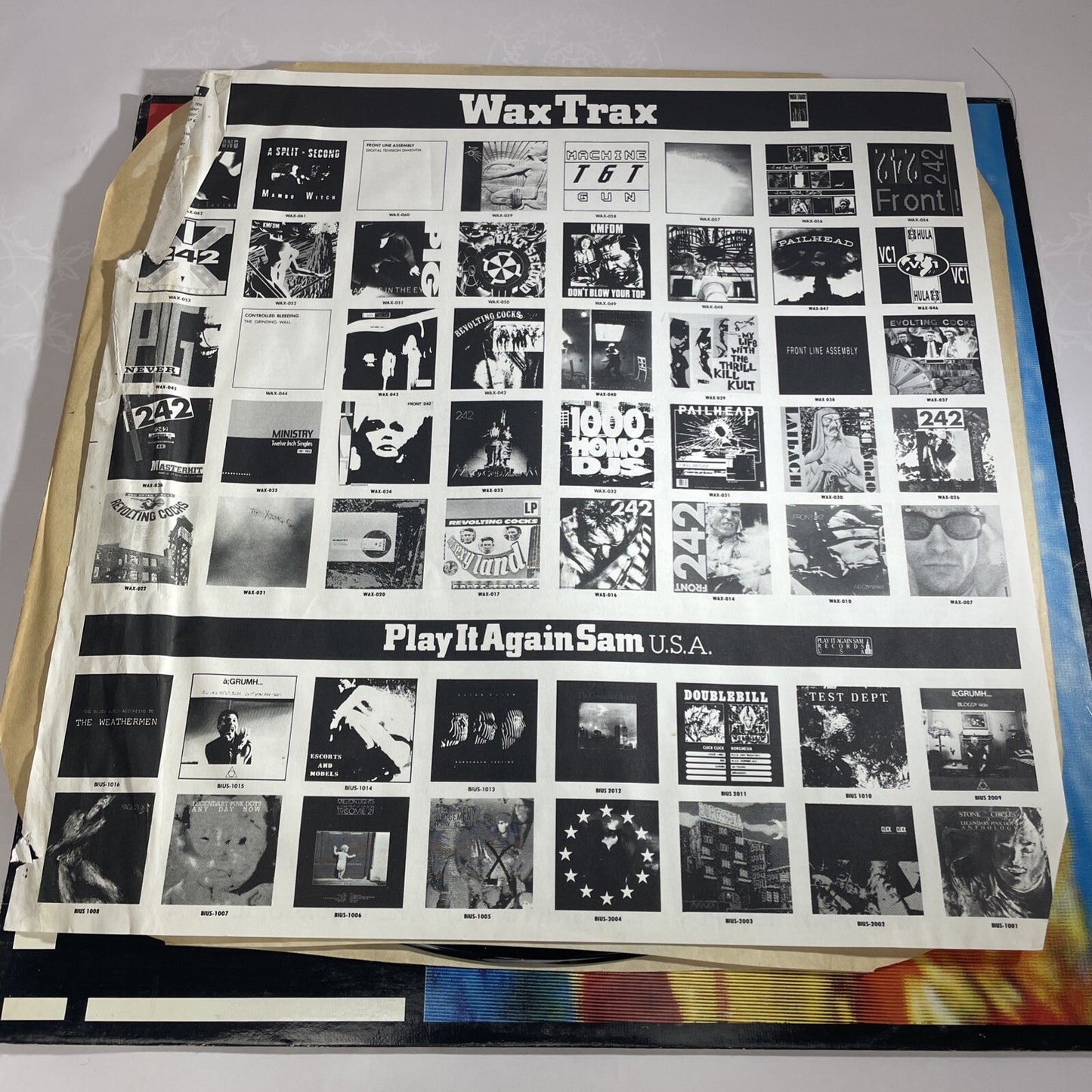 Front 242- Never Stop! CDS- 5TRK SINGLE! CLASSIC!! EBM/INDUSTRIAL! WAX TRAX!