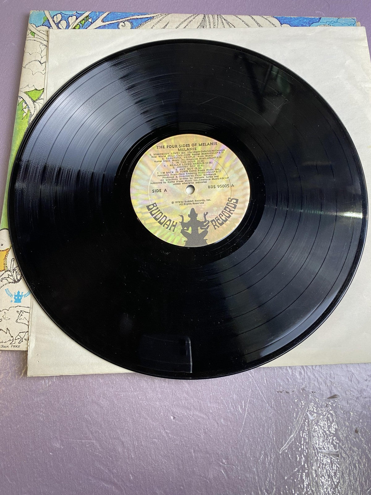 Vintage Melanie The Four Sides Of Melanie 2xLP Vinyl 1972 Buddah Folk Pop