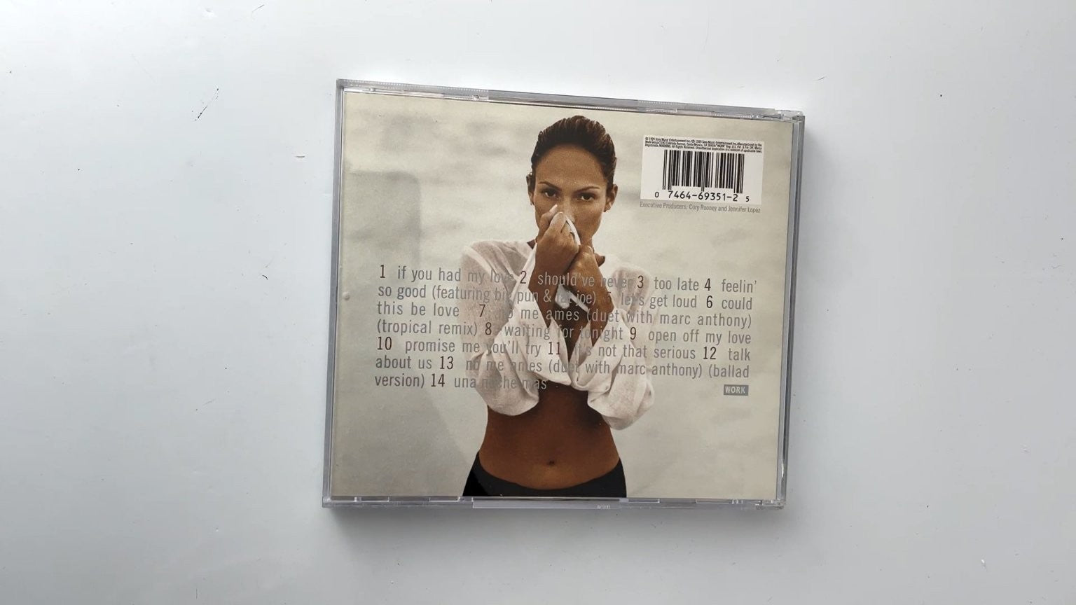 Jennifer Lopez - On The 6 CD 1999 Debut Pop R&B Work Records