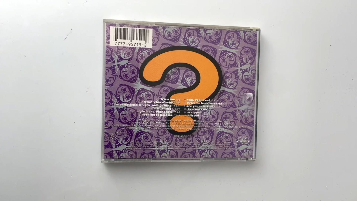 Jesus Jones - Doubt CD 1991 Alt Rock SBK Records