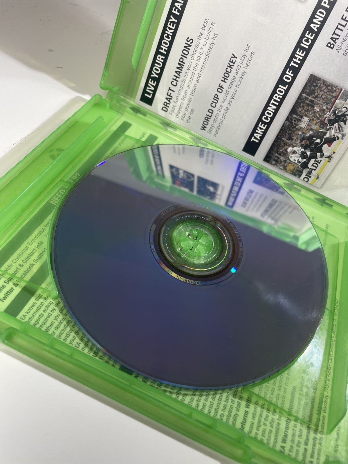 NHL 17 (Microsoft Xbox One, 2016) Tested-Works-Fast Shipping