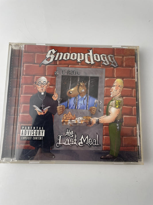 Vintage 2000 Snoop Dogg CD Tha Last Meal Hip Hop Rap Album Priority No Limit