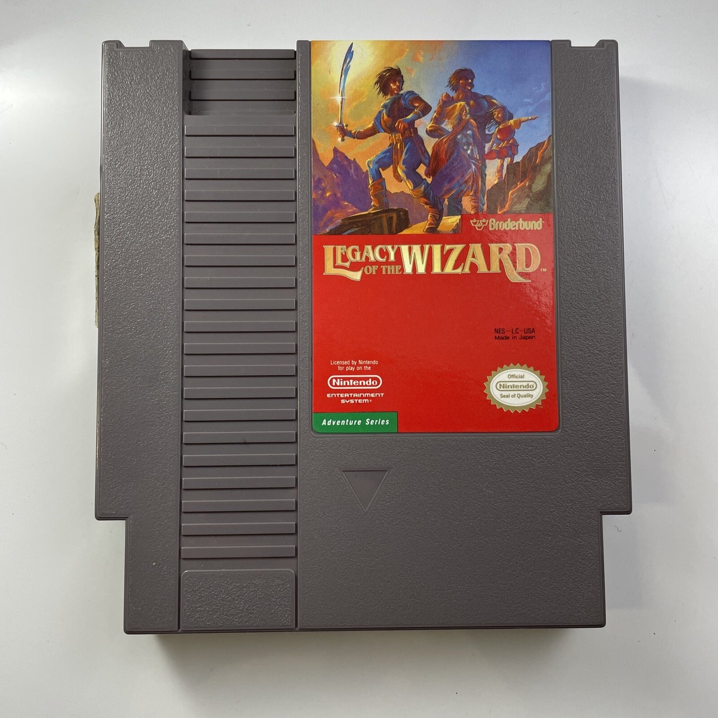 Legacy of the Wizard NES Nintendo Good Tested Fantasy Game Retro Broderbund