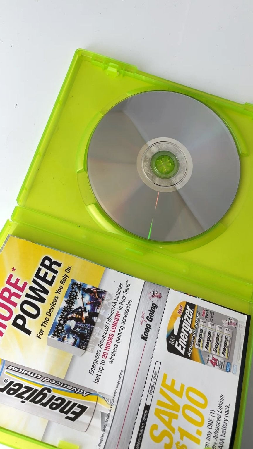 Rock Band 2 Xbox 360 Video Game Multiplayer Music Rhythm