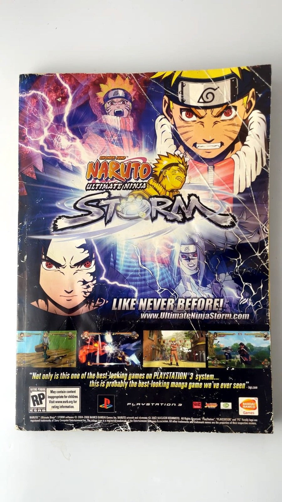 Shonen Jump January 2009 Volume 7 Issue 1 Naruto Bleach Manga NO CARD