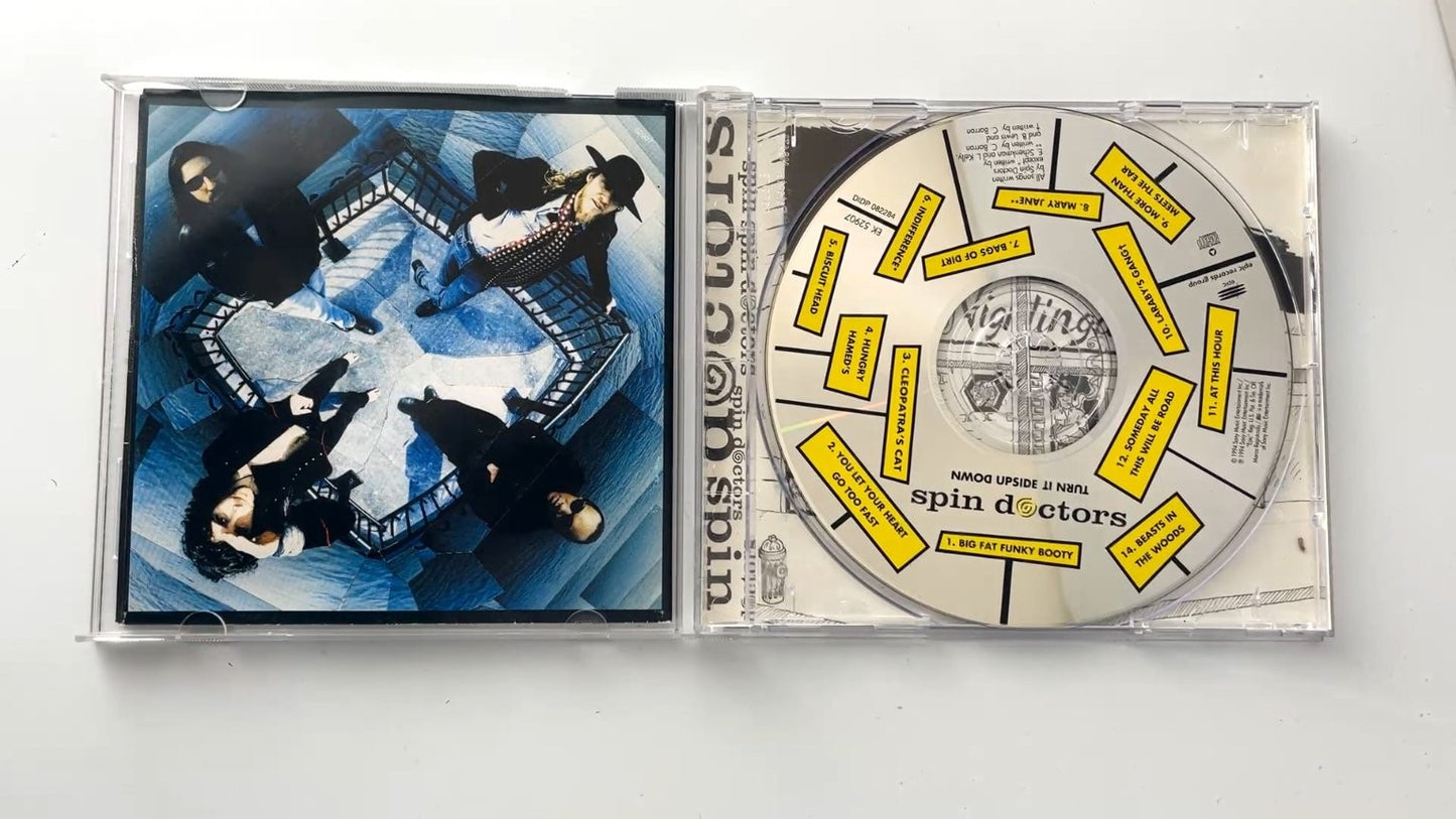 Spin Doctors - Turn It Upside Down CD 1994 Rock Epic Records