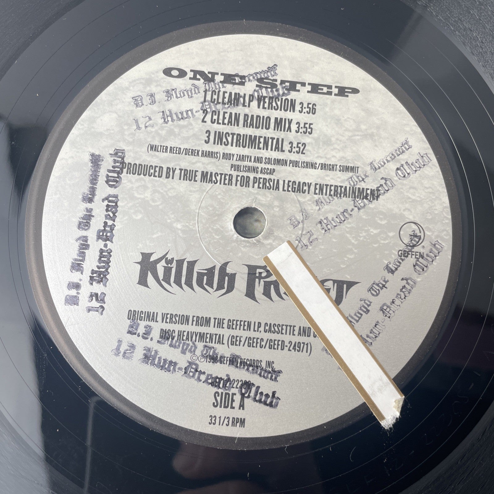 + 2 Bonus Records Killah Priest One Step Fake MC's Heavy Mental 1998) 12" Vinyl