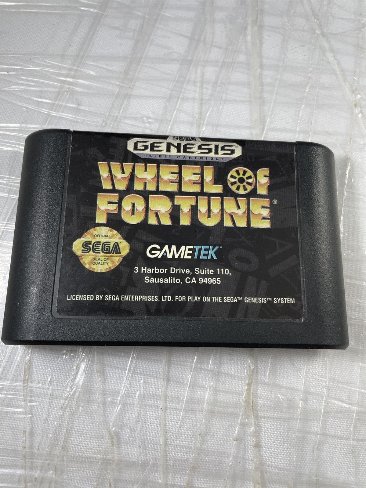 Wheel Of Fortune & Jeopardy Sports 90s Game Show Sega Genesis Tested Lot Of 2