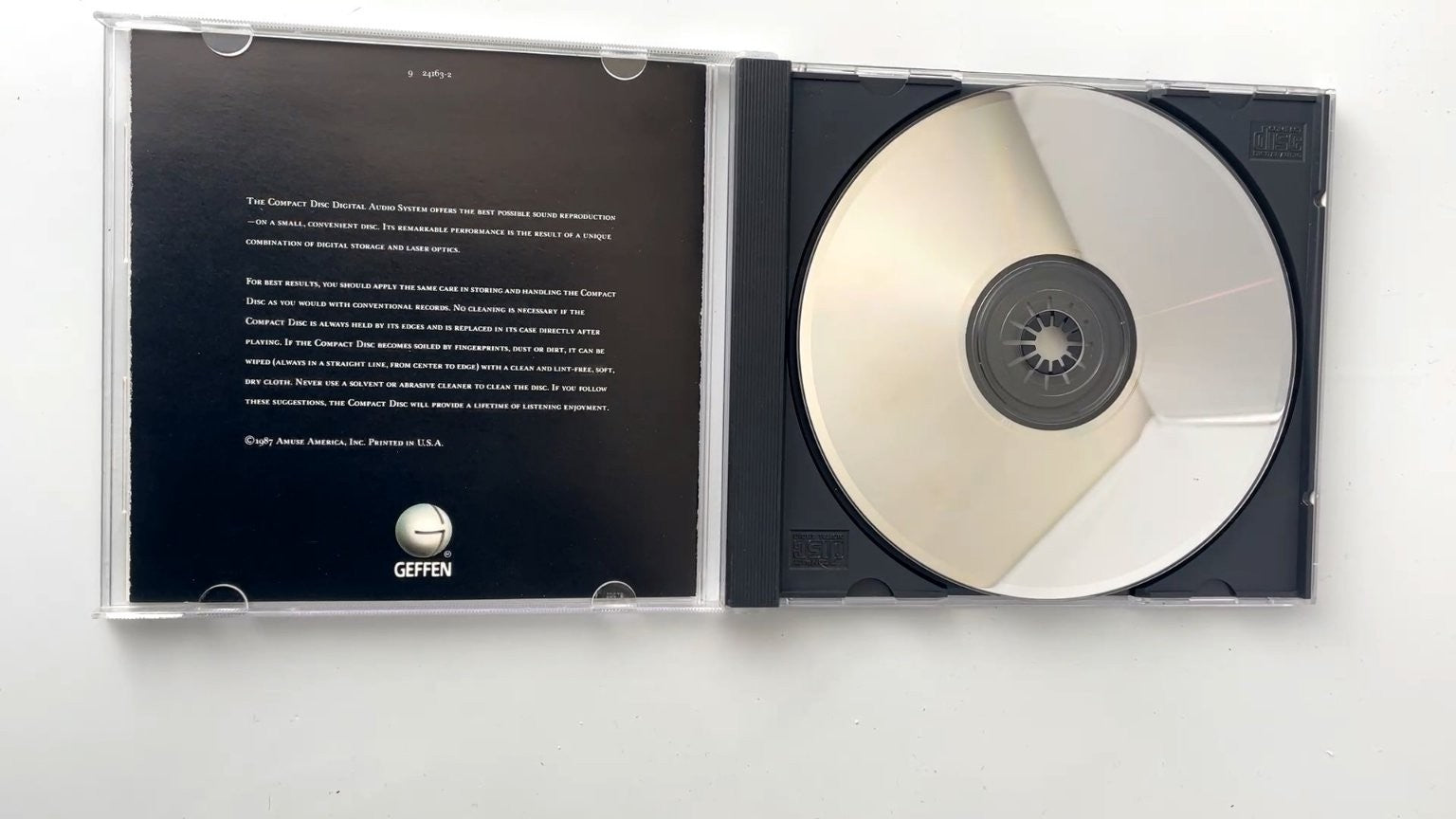 Kitaro - The Light of the Spirit CD 1987 New Age Geffen Label