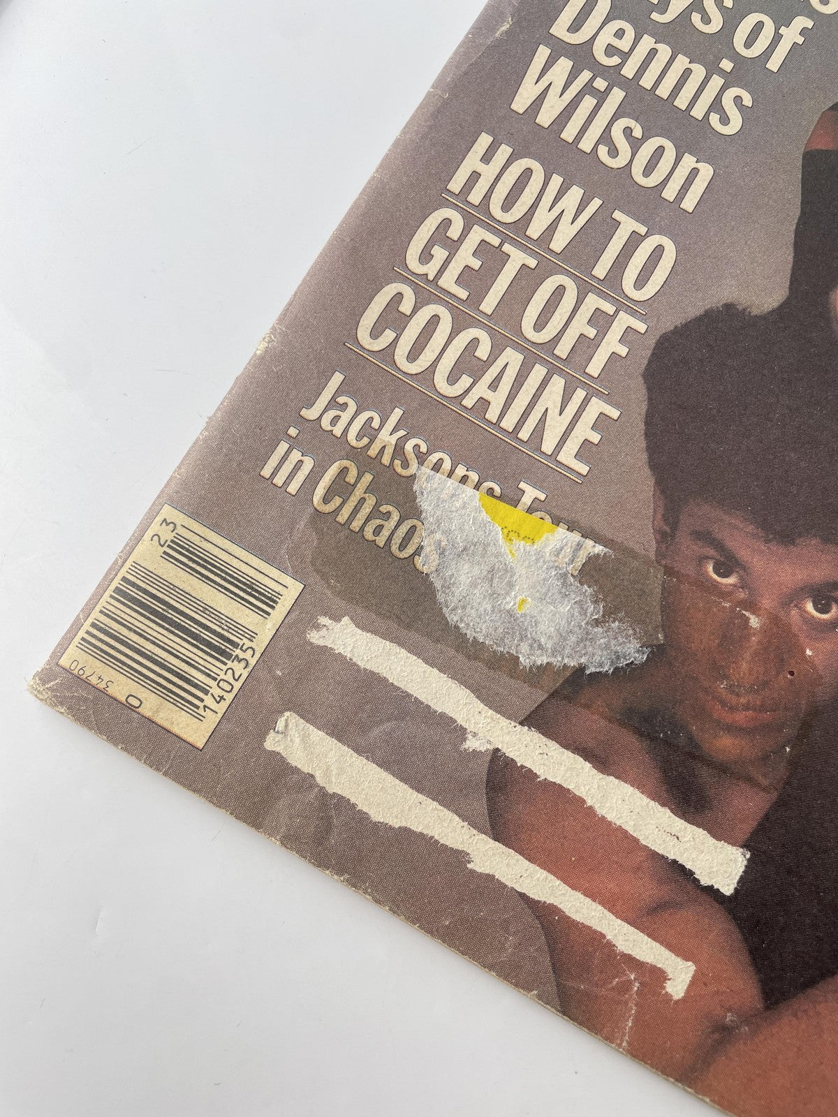 Vintage 1984 Rolling Stone Magazine Issue 423 Boy George Dennis Wilson June 7