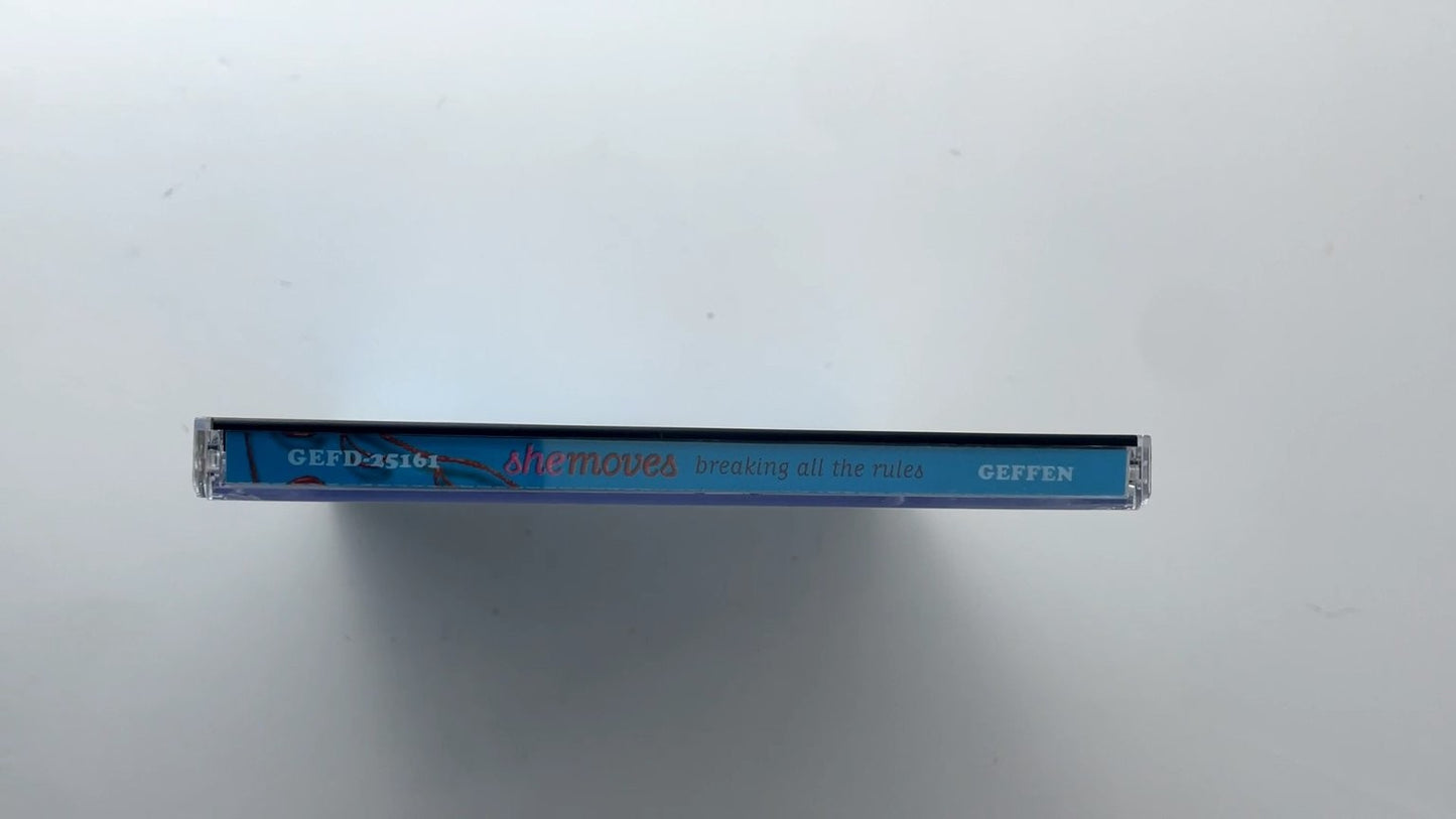 She Moves - Breaking All The Rules CD 1997 Dance Pop Geffen