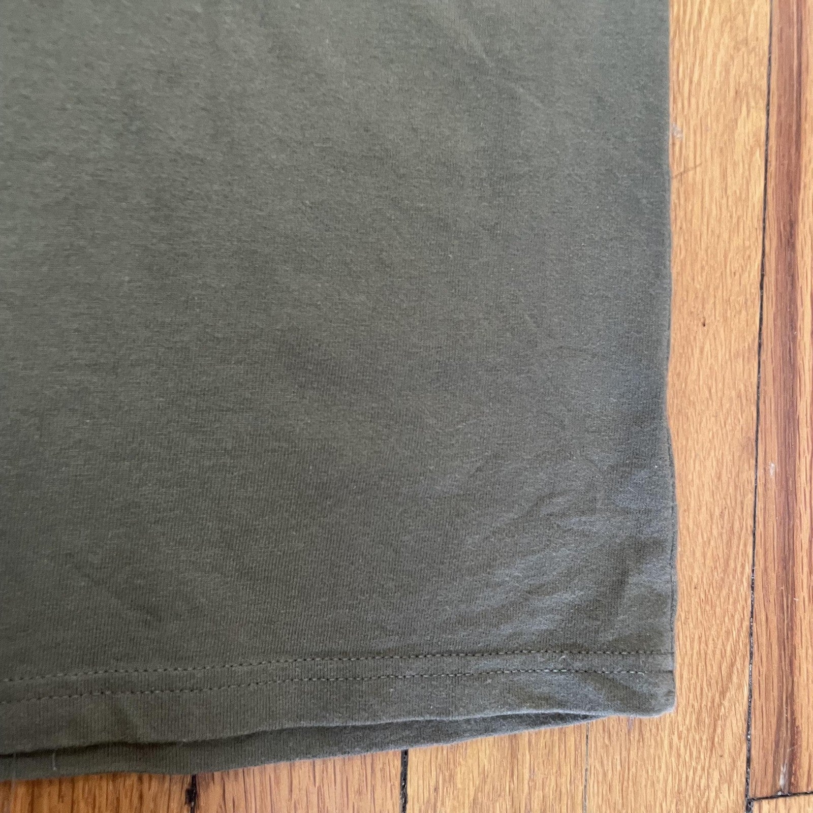 USA Shirt Mens Medium Olive Green Military Sleeveless Muscle Tank Tee Patriotic