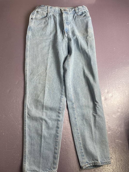 Vintage Gitano Jeans Womens 10 Blue Light Wash High Rise Mom Relaxed Denim 90s