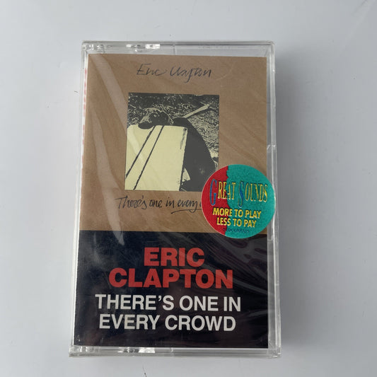 Brand New Sealed Eric Clapton- There's One in Every Crowd Cassette