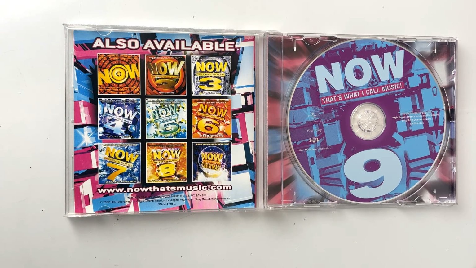 Various Artists - NOW 9 CD 2002 Chart-Topping Hits Pop Universal