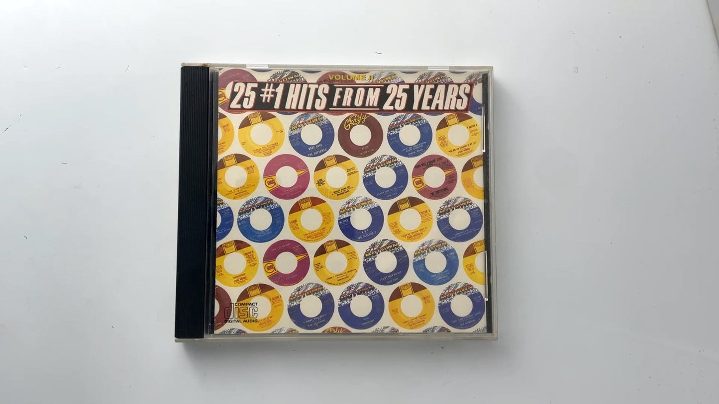 Motown - 25 #1 Hits From 25 Years Vol II CD 1985 Soul R&B Motown