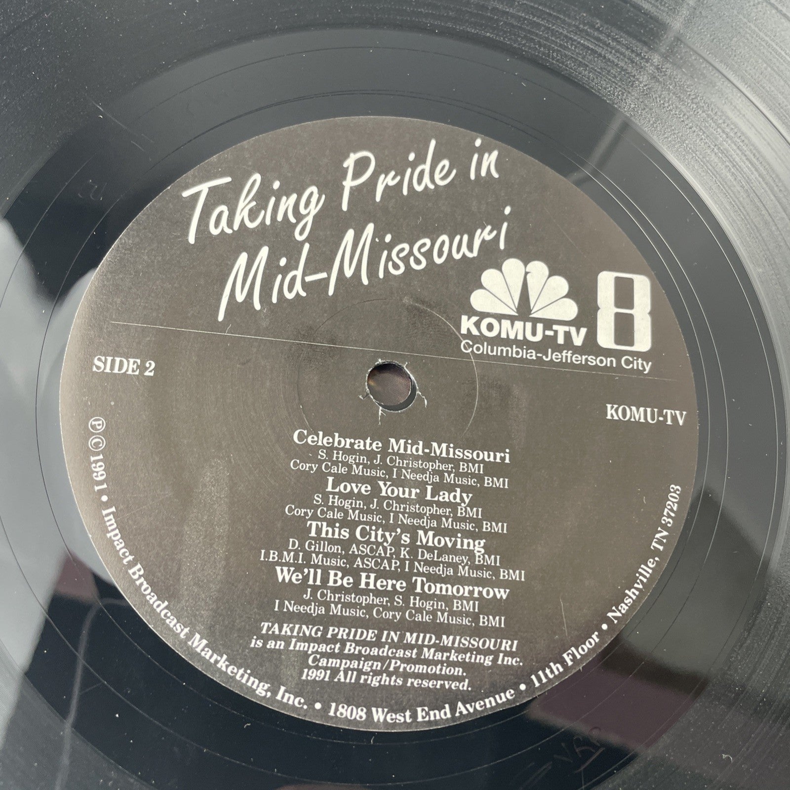 Taking Pride In Mid-Missouri KOMU-TV 8 Columbia-Jefferson City. Gatefold in NM-
