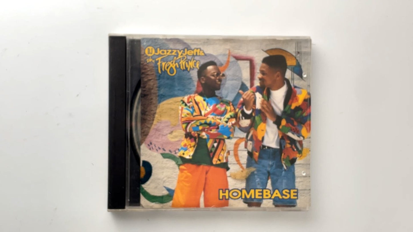 DJ Jazzy Jeff & The Fresh Prince - Homebase CD 1991 Hip Hop Jive