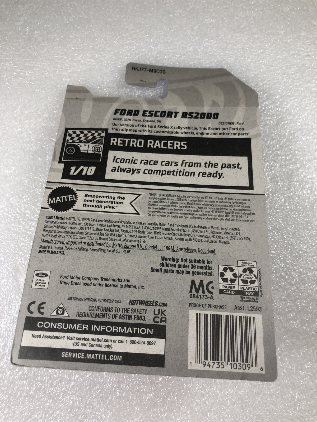 HOT WHEELS  FORD ESCORT COLLECTION UPDATED 3/20/24