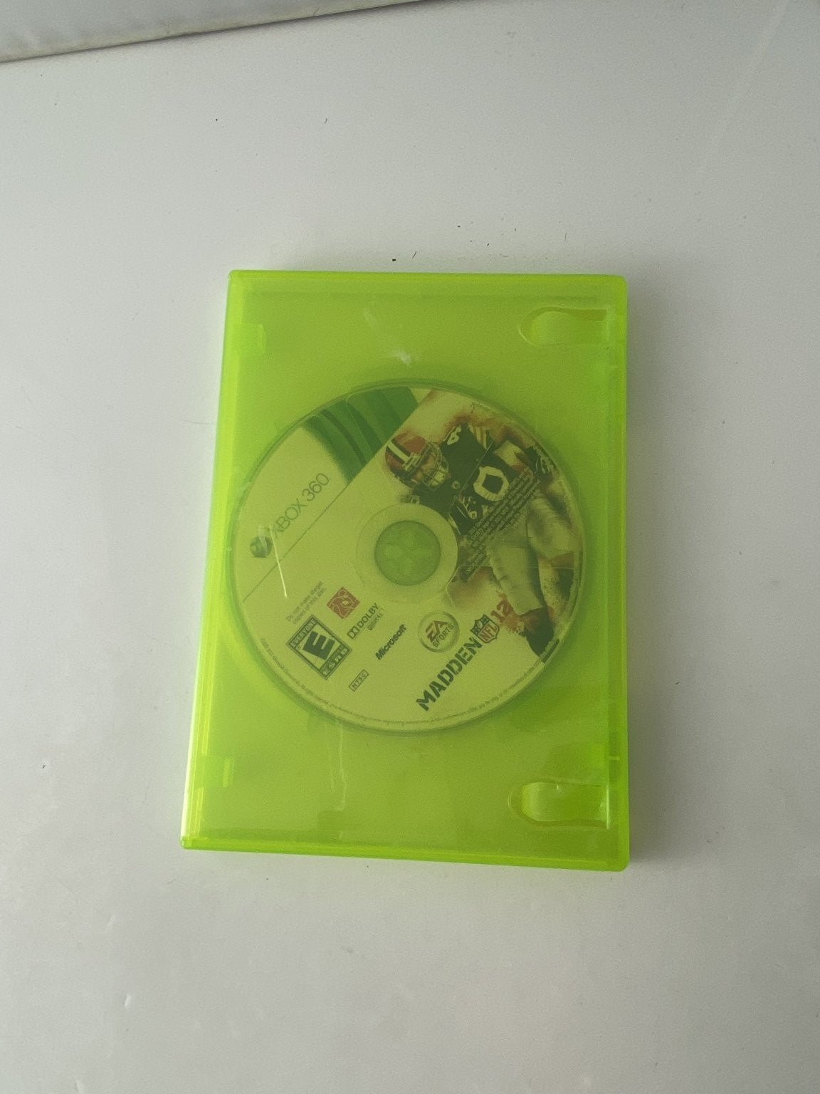 Madden NFL 12 Xbox 360 Video Game Football Sports EA Simulation