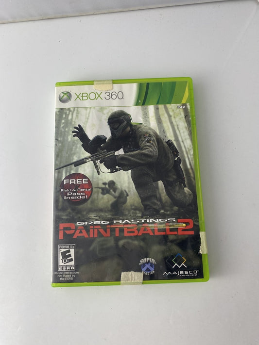Greg Hastings Paintball 2 Xbox 360 Video Game Multiplayer NTSC Action
