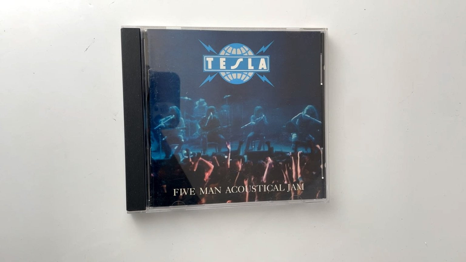 Tesla - Five Man Acoustical Jam CD 1990 Live Acoustic Rock Geffen