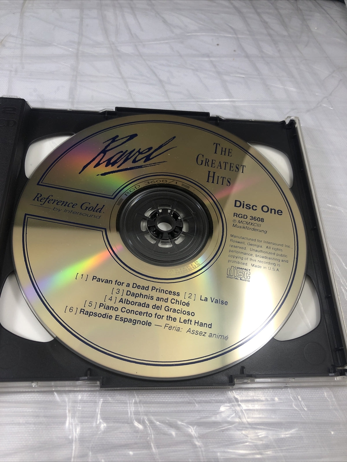 Surround Sound Ravel the Greatest Hits 2 CDs Reference Gold By Intersound