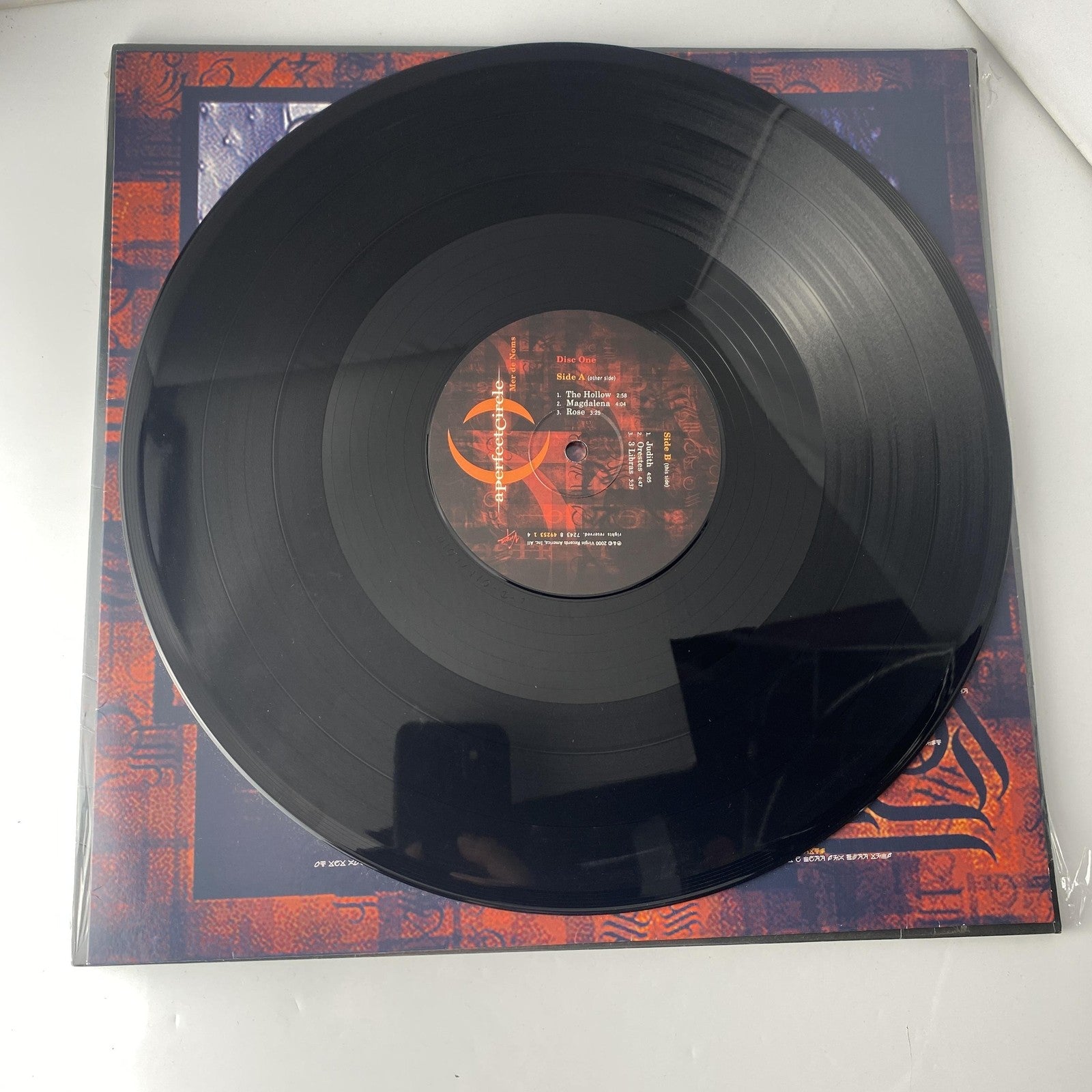 Vintage A Perfect Circle Mer De Noms 2xLP Vinyl 2000 Virgin Alt Rock Album