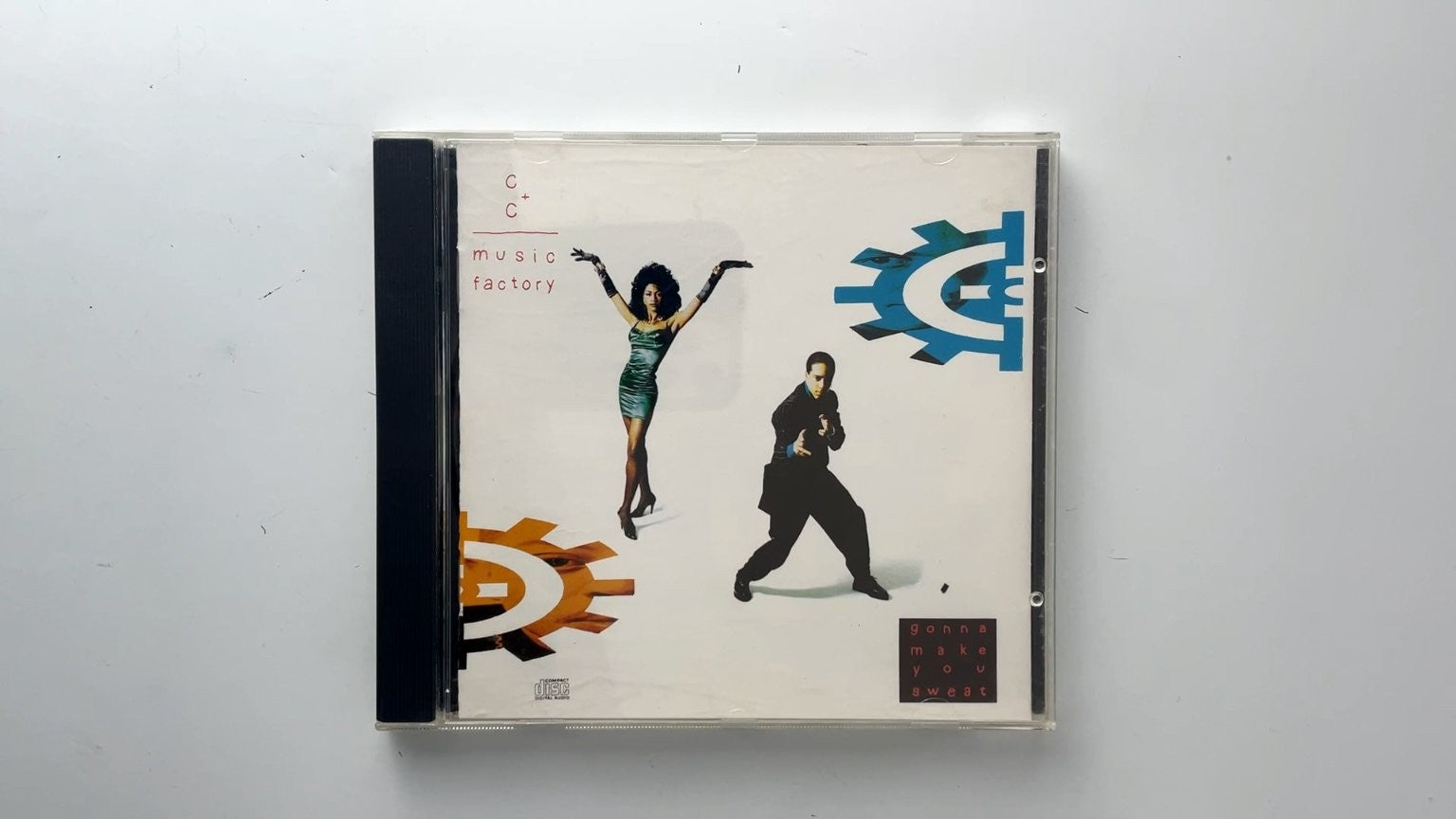 C+C Music Factory Gonna Make You Sweat CD Jewel Case 1990 Columbia