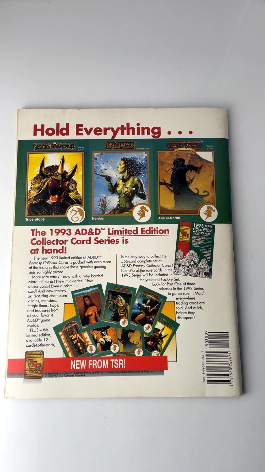 Dragon Magazine #191 TSR 1993 Fantasy RPG Illustrated Issue