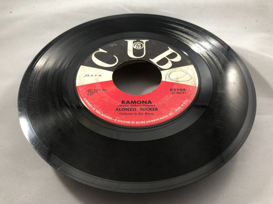 ALONZO TUCKER: what's wrong / ramona CUB 7" Single 45 RPM VG