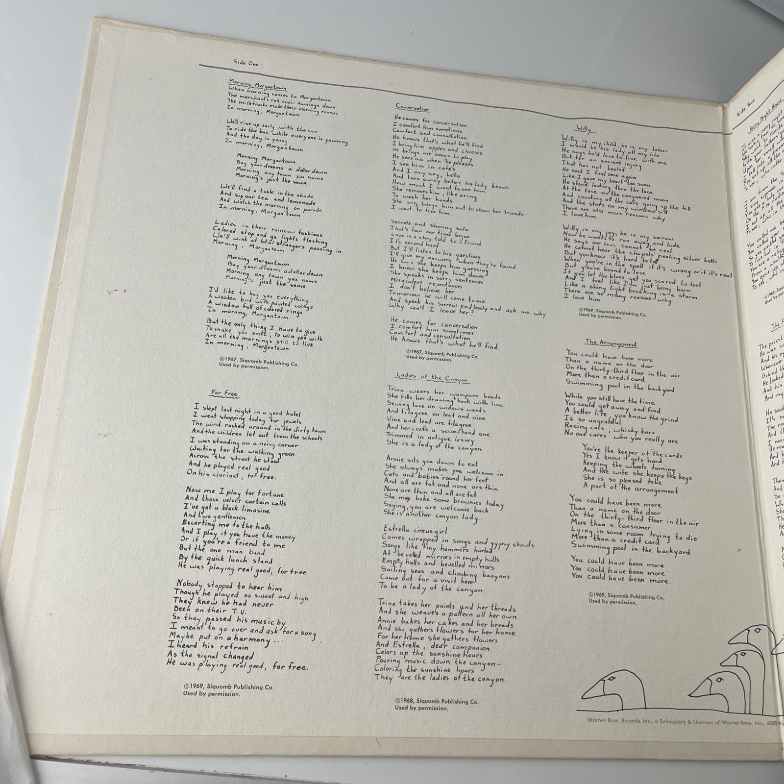 [FOLK/POP]~EXC/VG LP~JONI MITCHELL~Ladies Of The Canyon~[1970~ Original