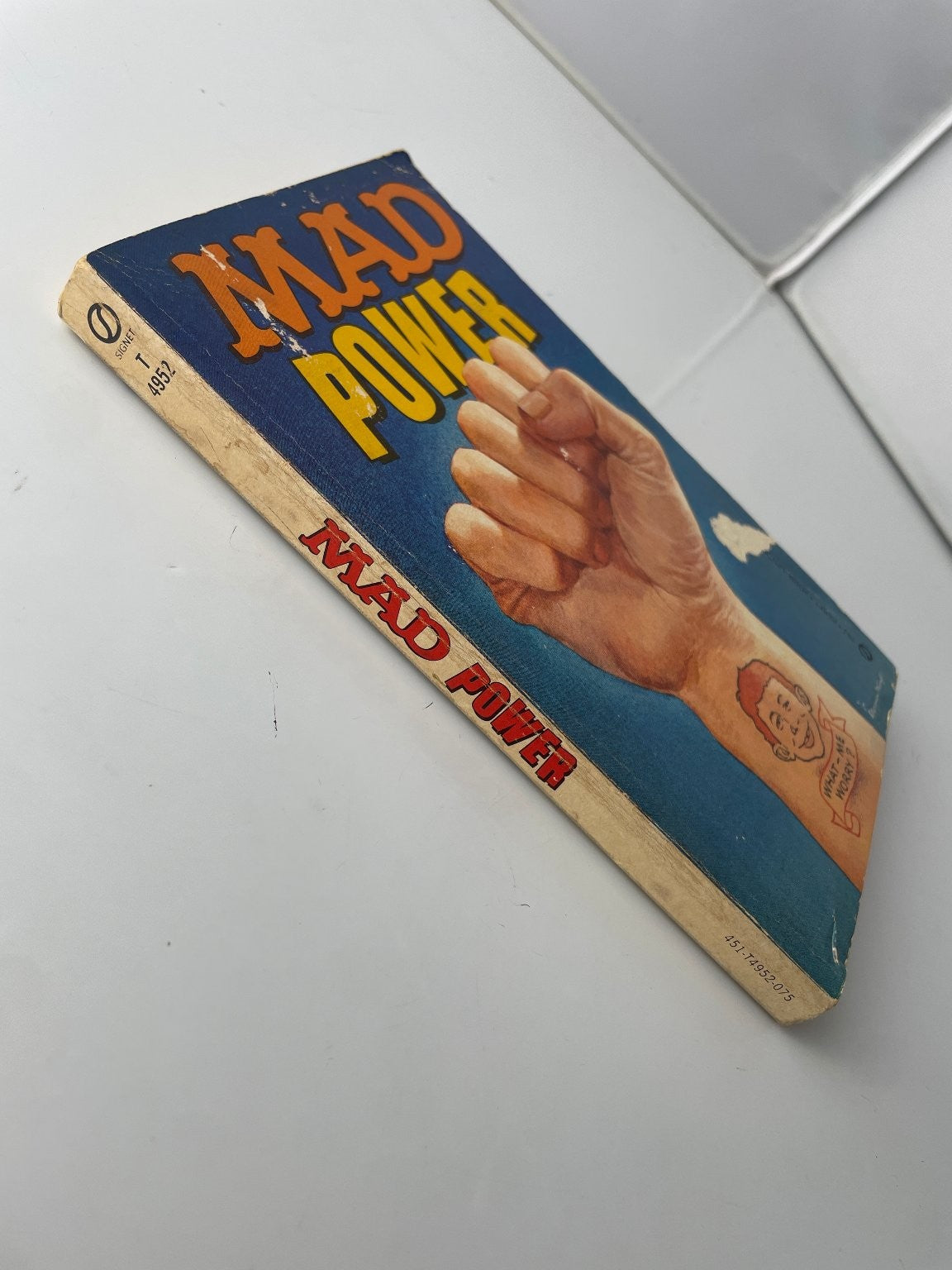 Mad Power Albert B. Feldstein 1970 Fourth Printing Humor Signet