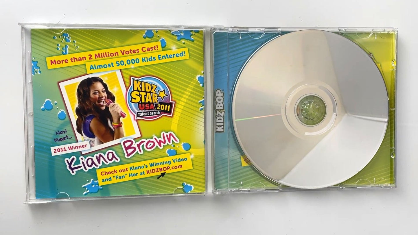 Kidz Bop 21 CD 2011 Kids Hits Pop Razor & Tie Label