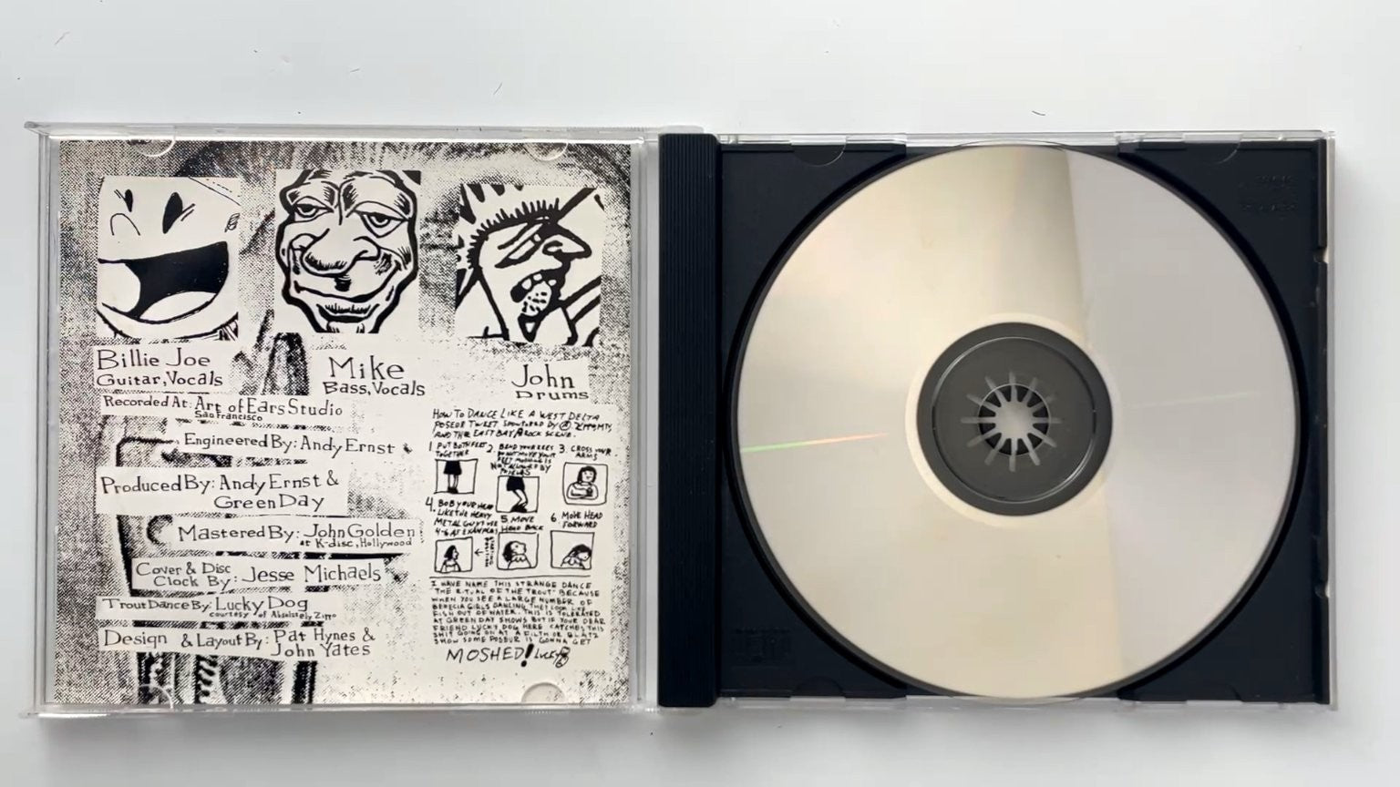 Green Day - 1,039/Smoothed Out Slappy Hours CD 1991 Punk Rock Lookout